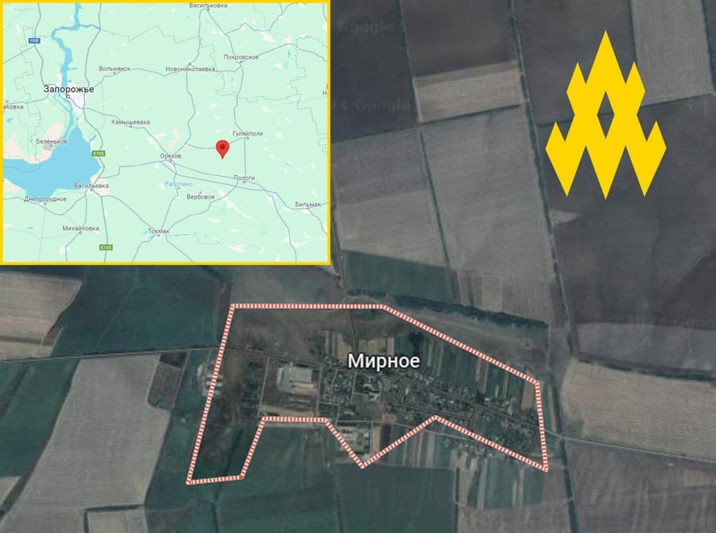 втрати росіян в селищі Мирне