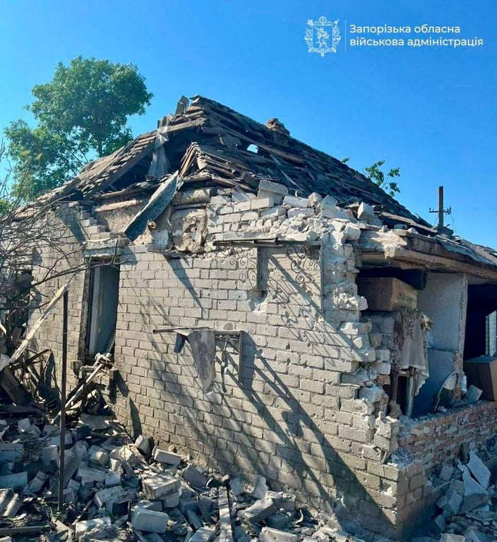 Удари по Запоріжжю