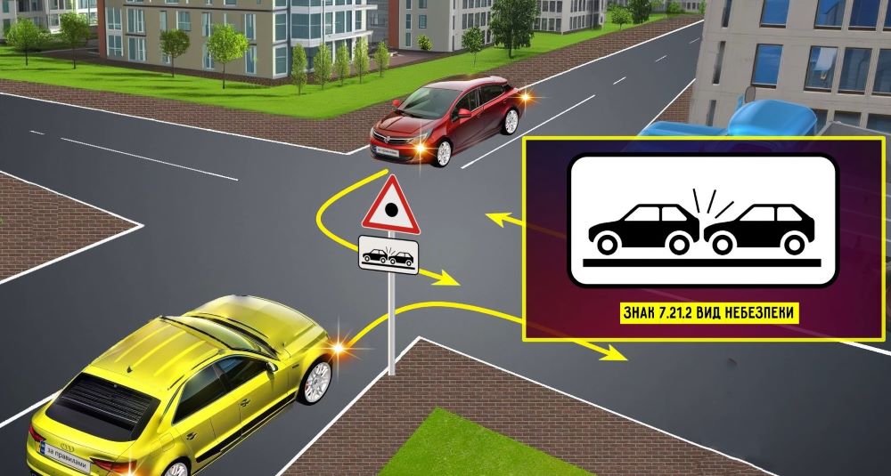 Тест по ПДД — в каком порядке автомобили проедут перекресток со странными знаками - фото 3