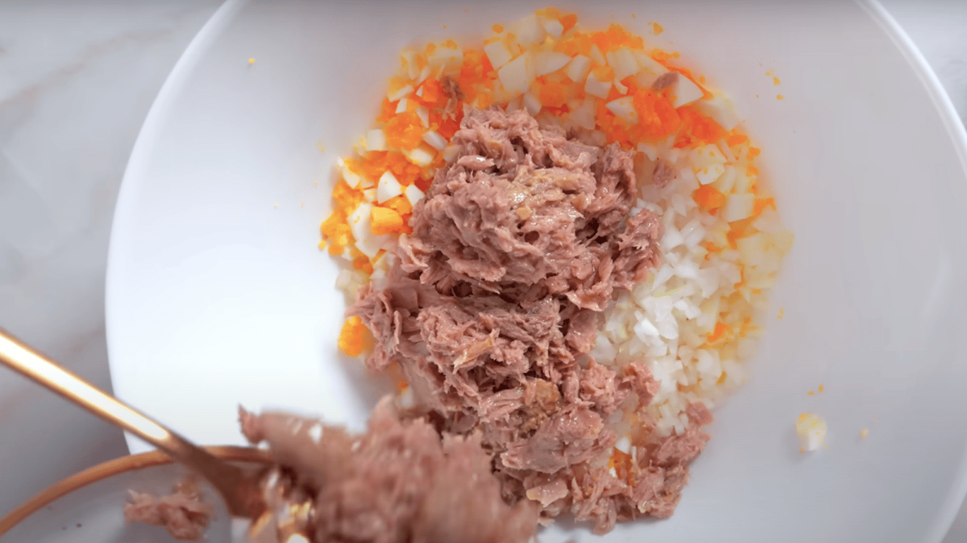 простий рецепт намазки з тунцем