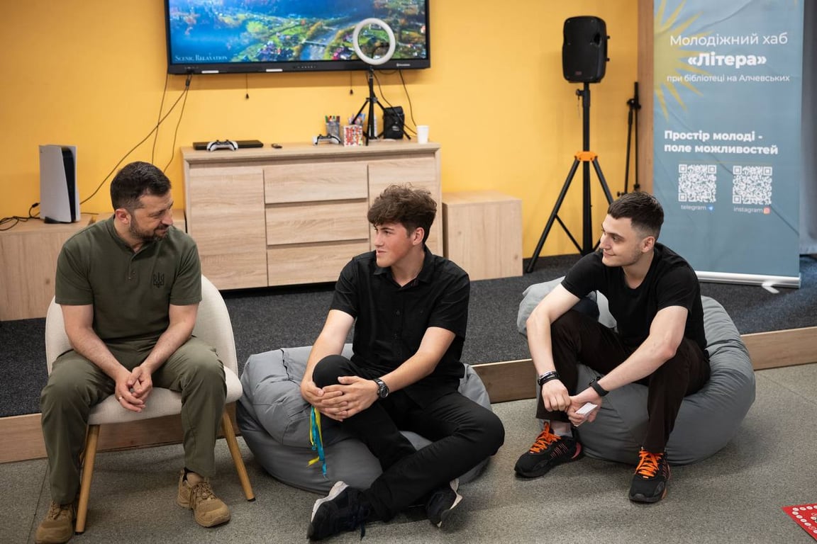 зустріч Зеленського з молоддю