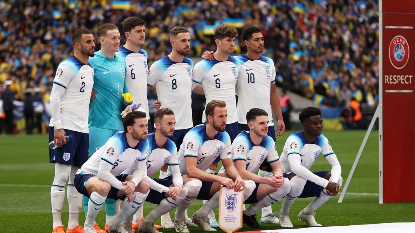 Саутгейт назвал лучших игроков в матче Англии и Украины