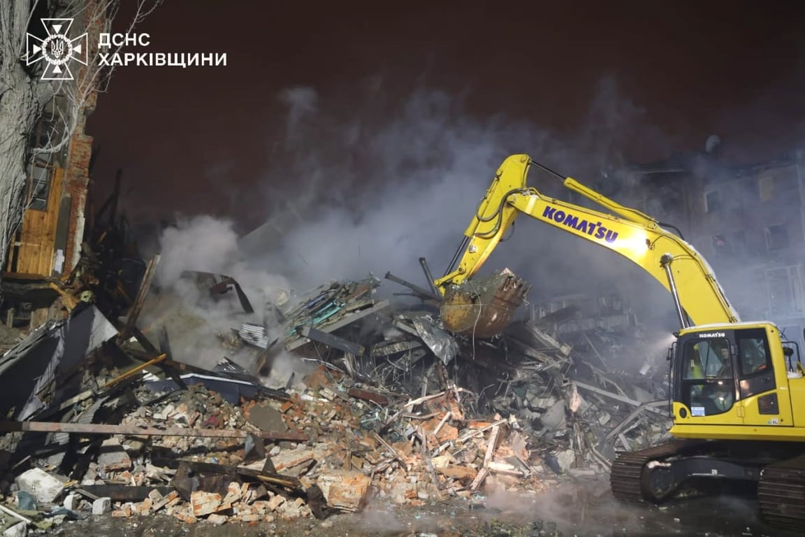 Російський удар по Харкову 2 січня