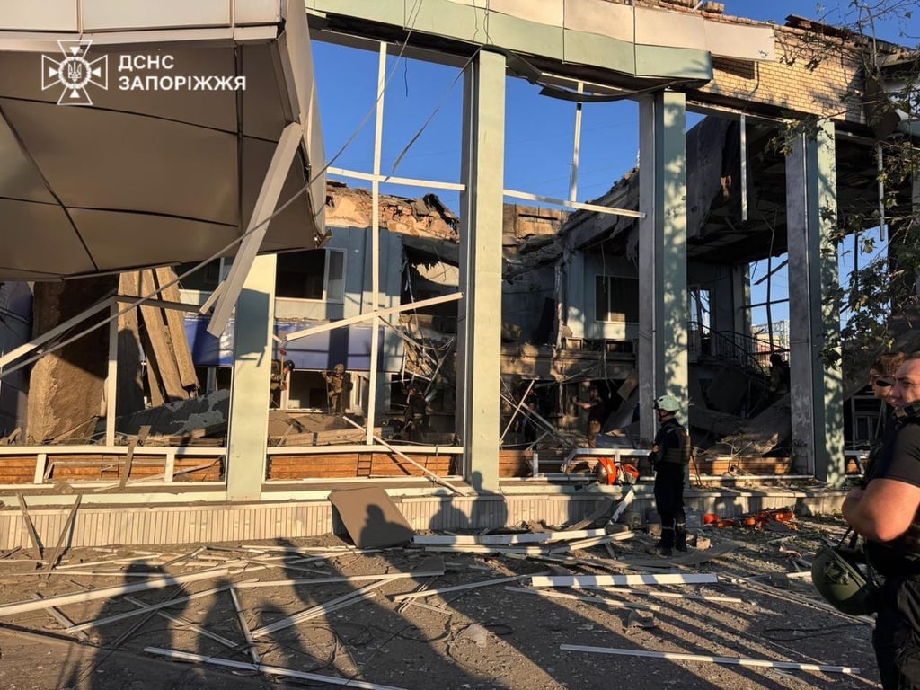 Удар Росії по Запоріжжю 10 серпня