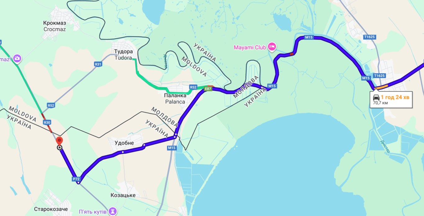 Затори на кордонах — де водії стоять найдовше на трасі Одеса-Рені - фото 2