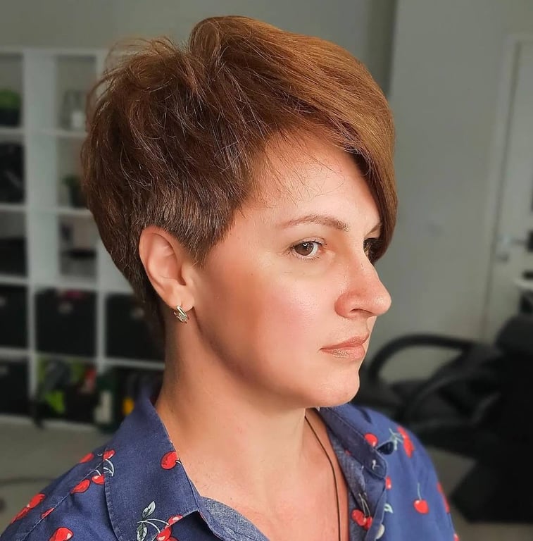 Стрижка піксі на слуху останнім часом