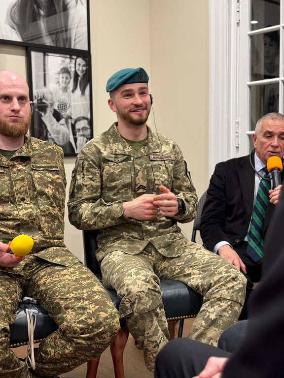 Послание с передовой: украинские ветераны в США поделились своими историями с американцами - фото 2