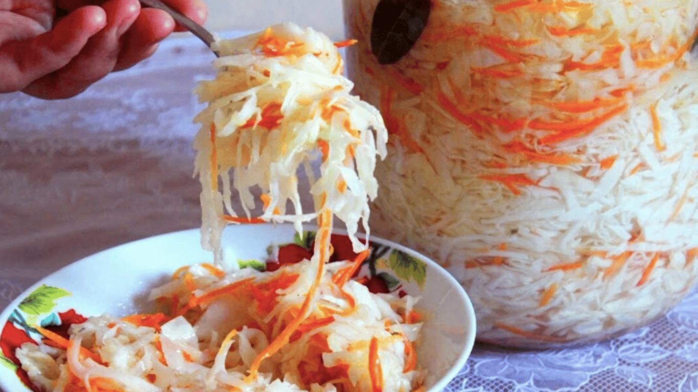 рецепт маринованої капусти за добу