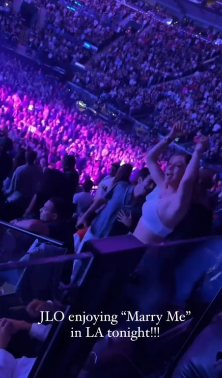 Джей Ло на тлі чуток про розлучення помітили на концерті Бруно Марса без Бена Аффлека - фото 2