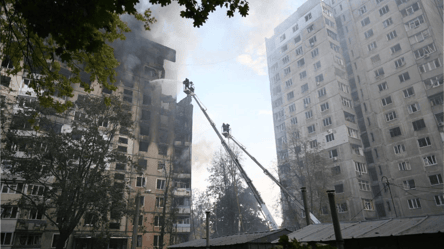 Мешканка пошкодженого будинку у Харкові повідомила про наслідки удару - 290x166