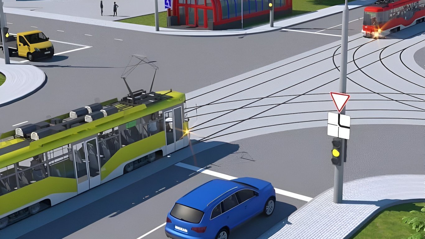 Непростой тест ПДД: как разъехаться на перекрестке