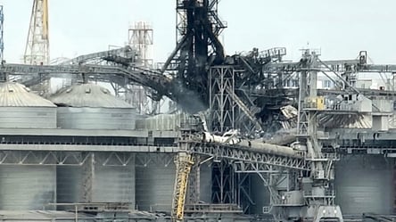 Окупанти знищили в порту на Одещині 60 тисяч тонн зерна - 285x160
