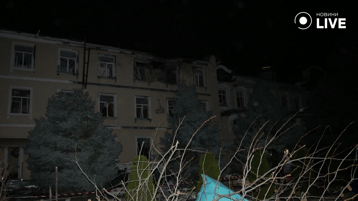 Руйнування в Одесі