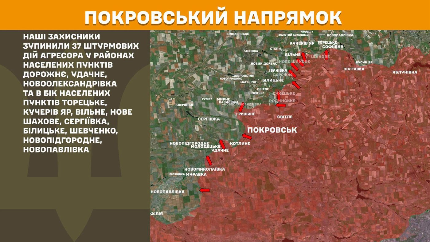 Ситуація на полі бою 1 серпня