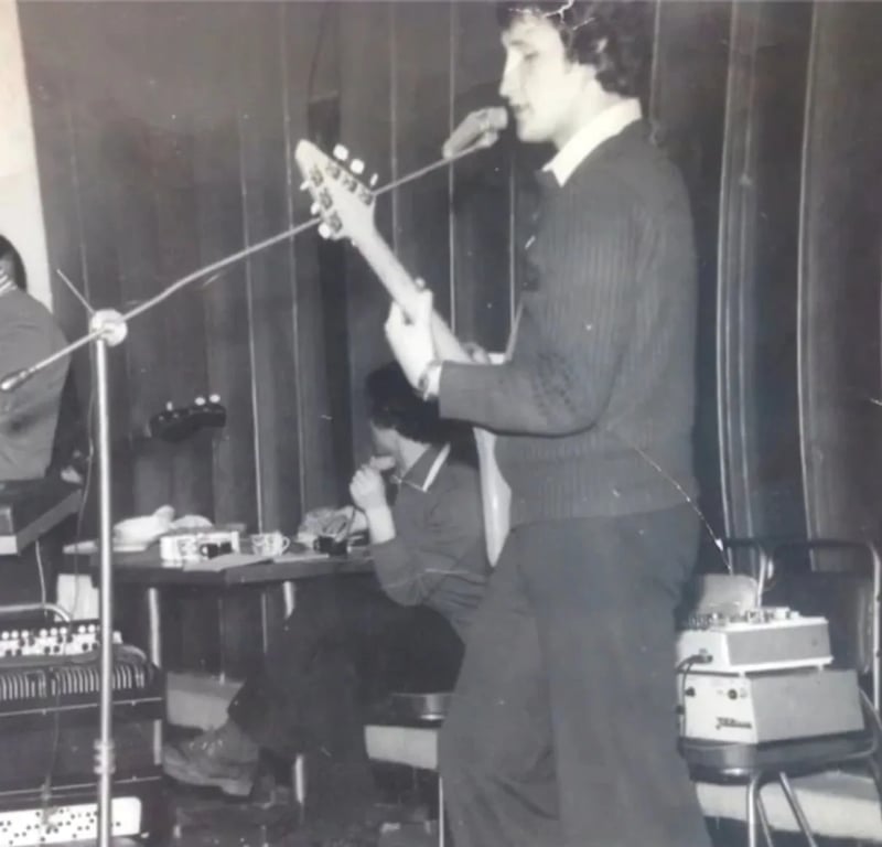 Степан Гіга в молодості