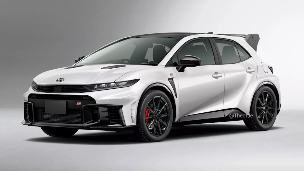 Рендер Toyota GR Corolla нового покоління.