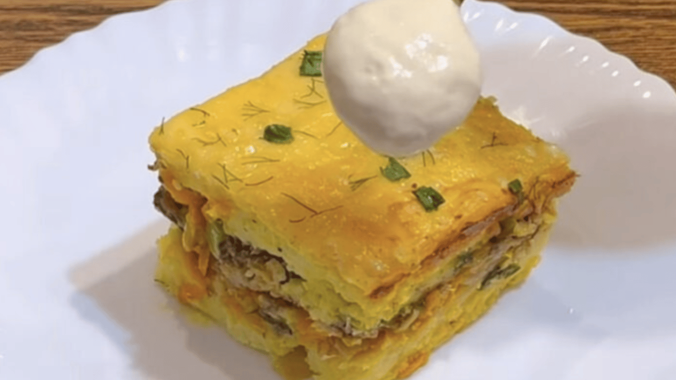 рецепт запіканки з картопляним пюре та сардинами