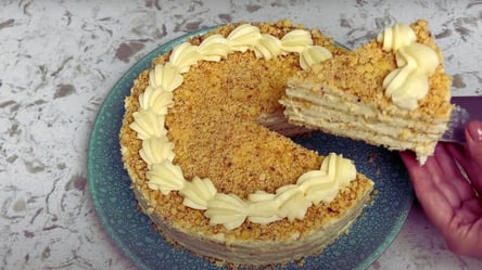 Рецепт ніжного торта "пломбир" без випікання — простий та смачний рецепт - 285x160