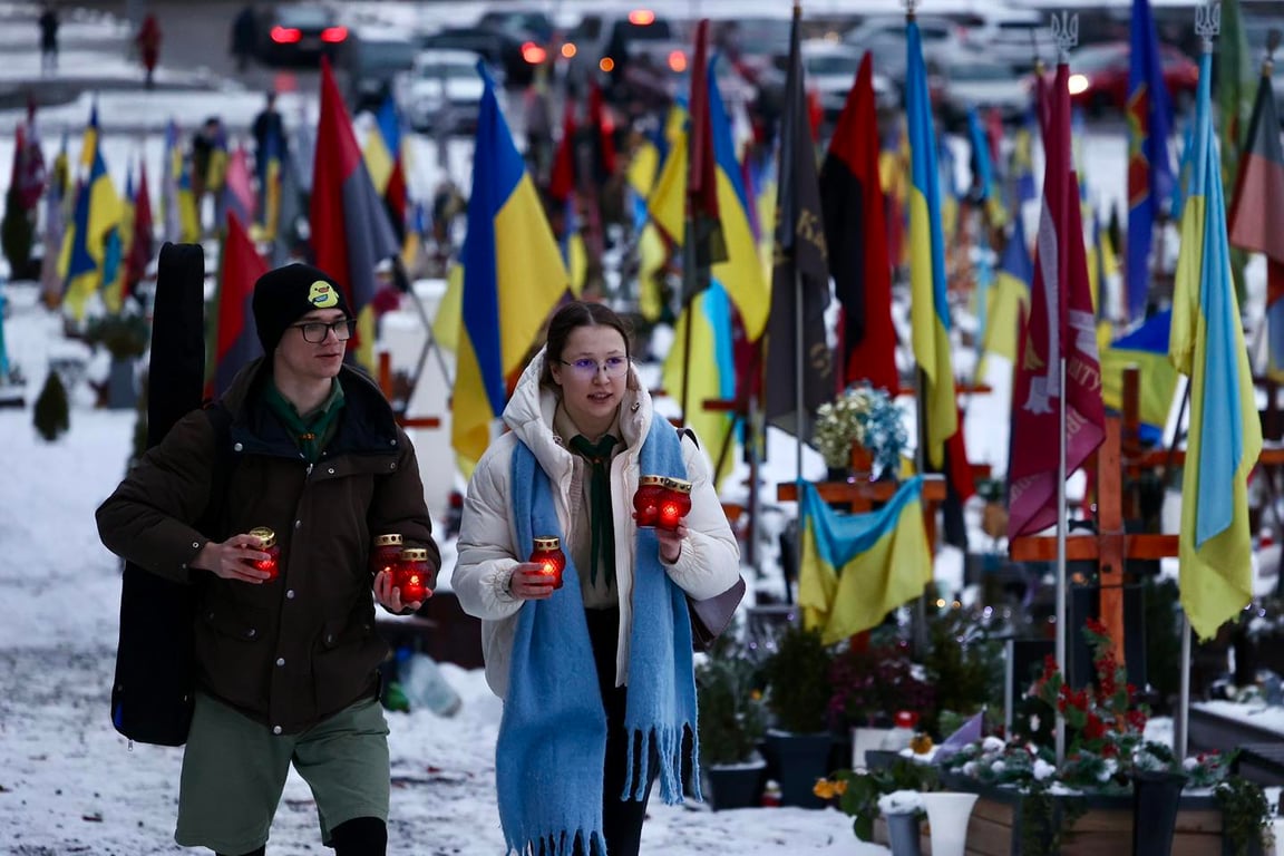 Вифлеемский огонь во Львове 15 декабря