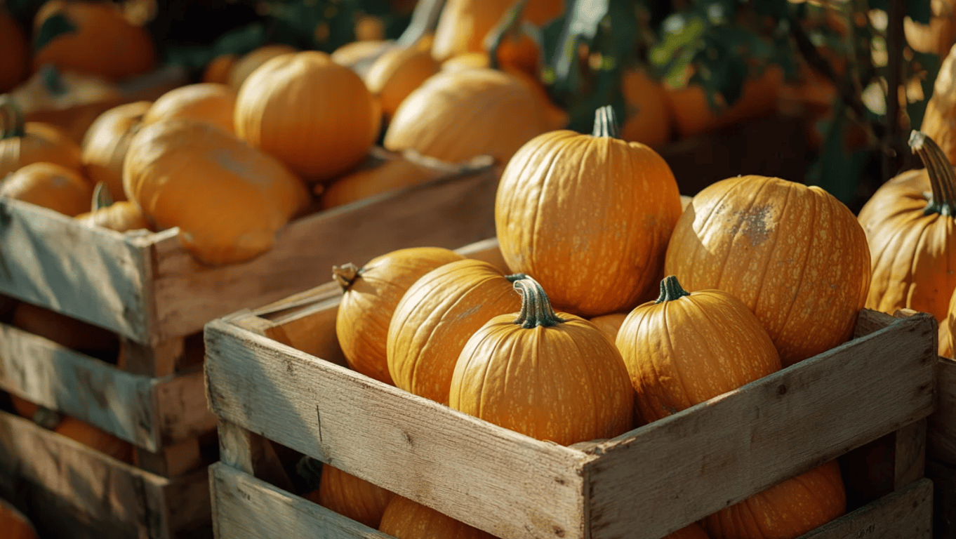 Урожай гарбузов