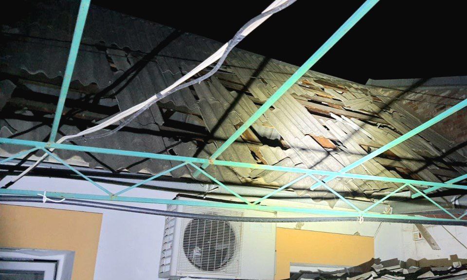 Наслідки обстрілу Нікополя 21 вересня