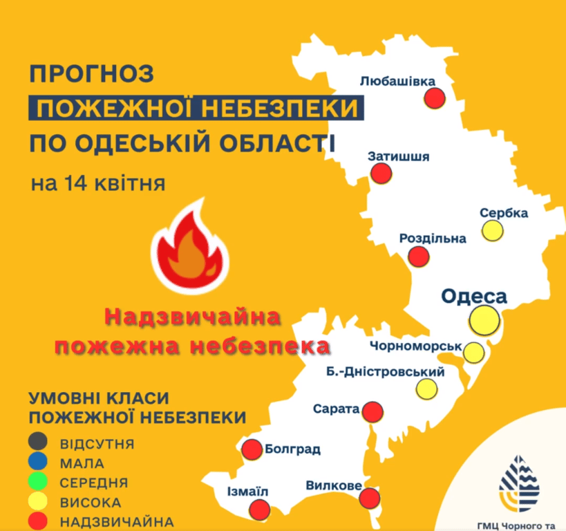Спека та вітер збільшують ризик загоряння — на Одещині оголошена пожежна небезпека - фото 1