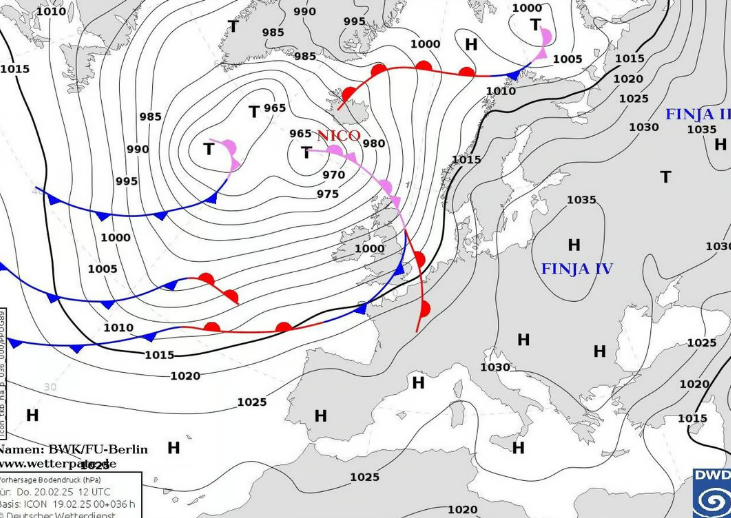Погода в Україні 20 лютого