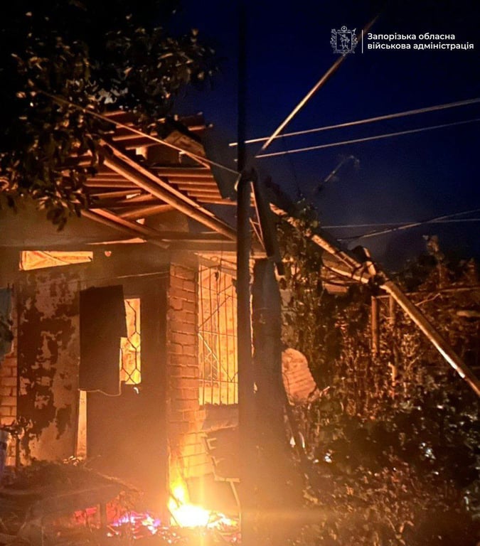 Обстріл Запоріжжя Степногірськ