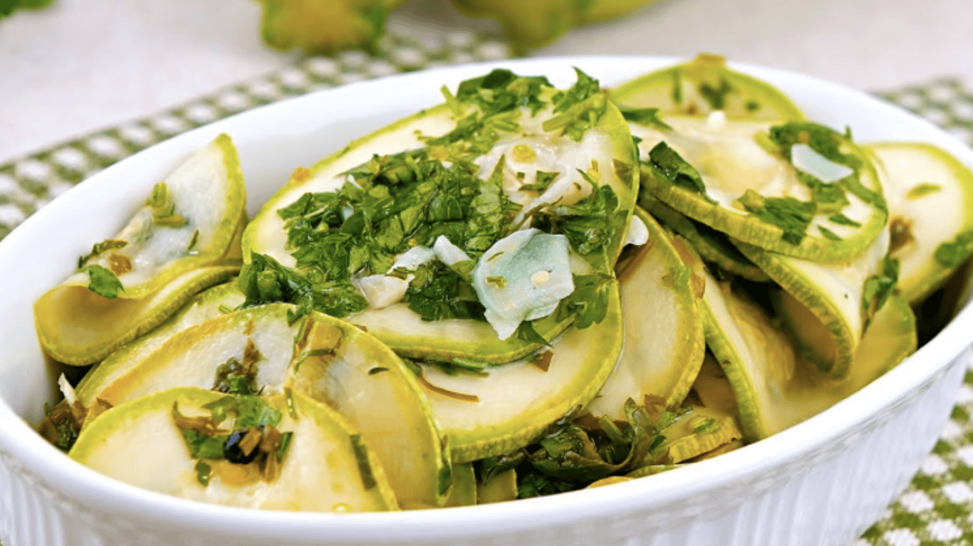 рецепт малосольних кабачків з часником