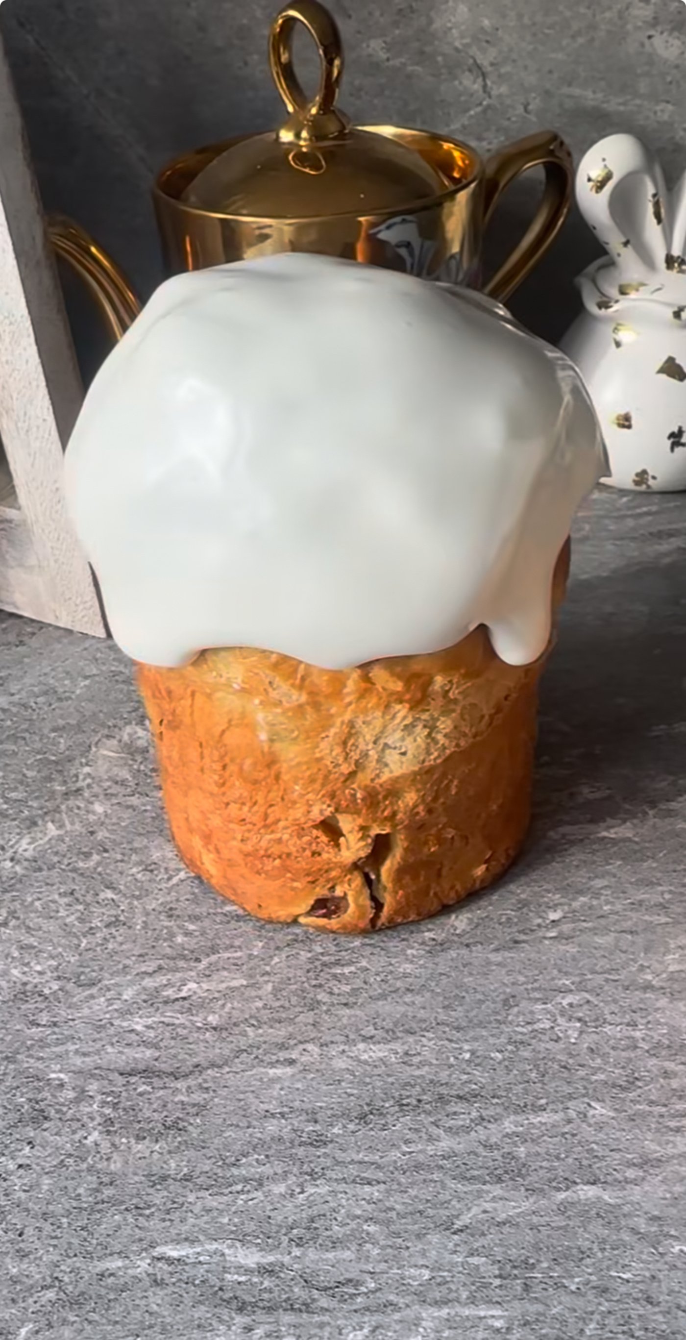 Глазур на паску за 1 хвилину з маршмелоу - рецепт