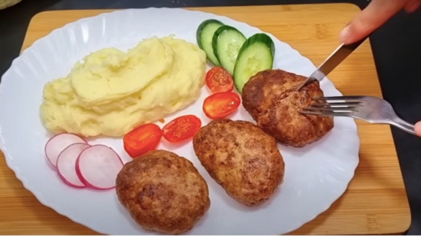 котлети за рецептом Турецького кухаря