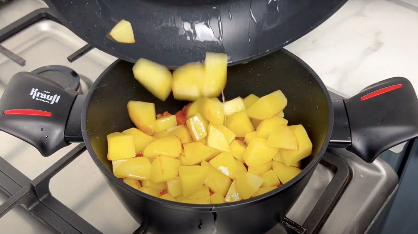 рецепт пісного рагу з овочами