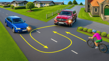 Сложный тест ПДД — кто кого должен пропустить на дороге - 285x160