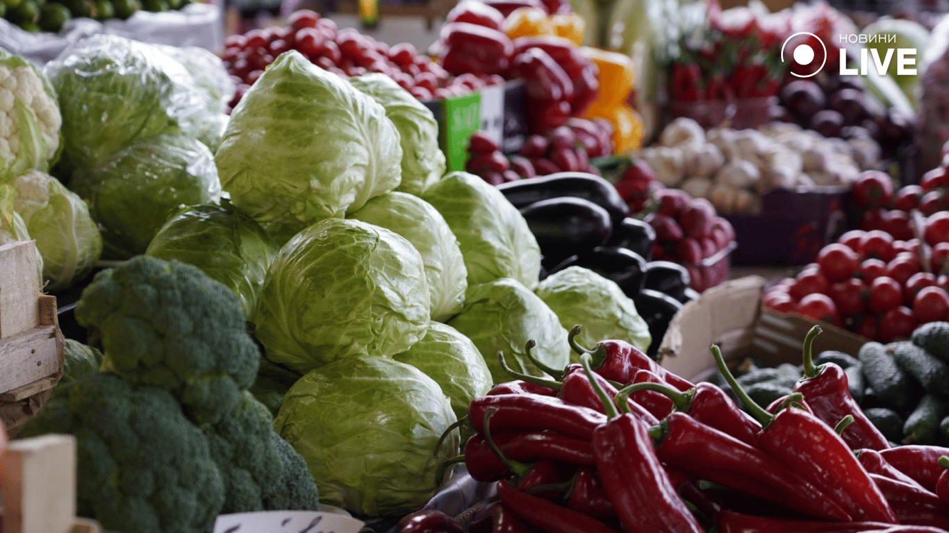 Ціни на овочі в Одесі