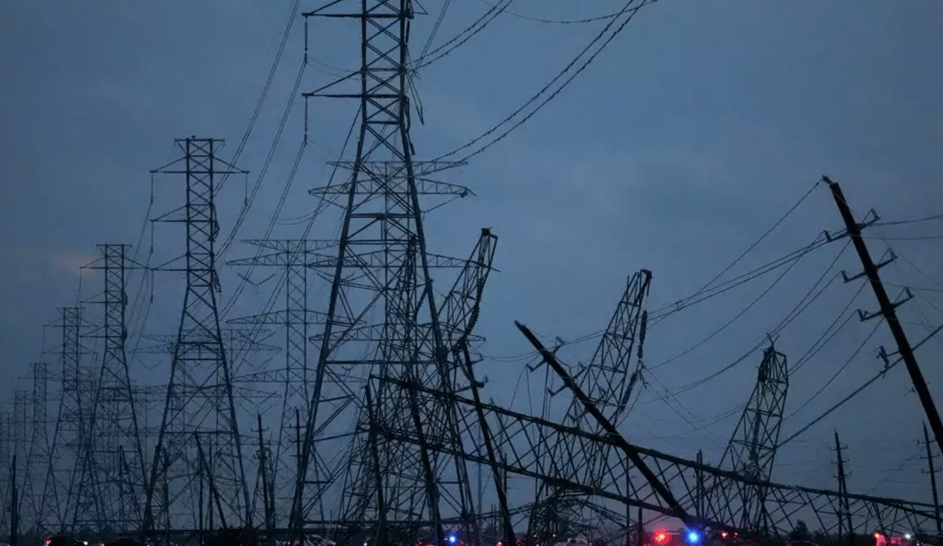 Шторм в Техасе