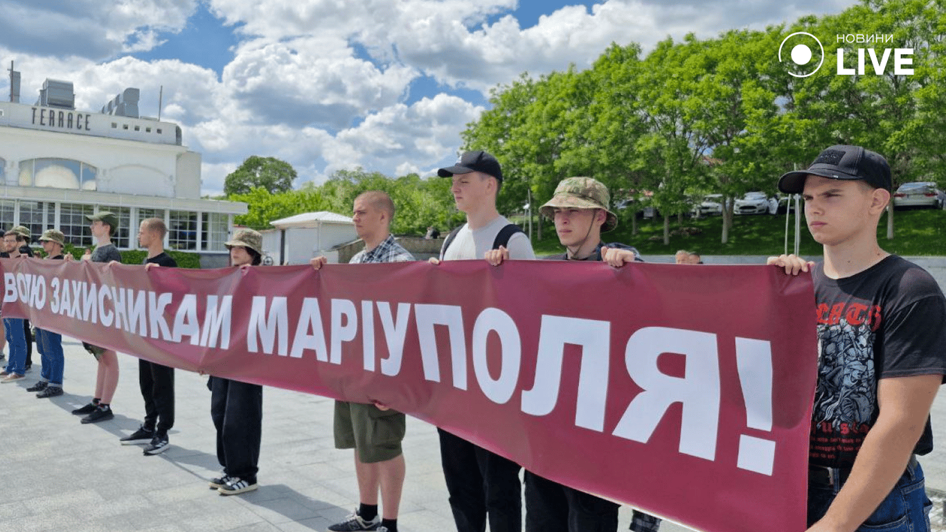 Мітинг в Одесі на підтримку військовополонених, 11 травня