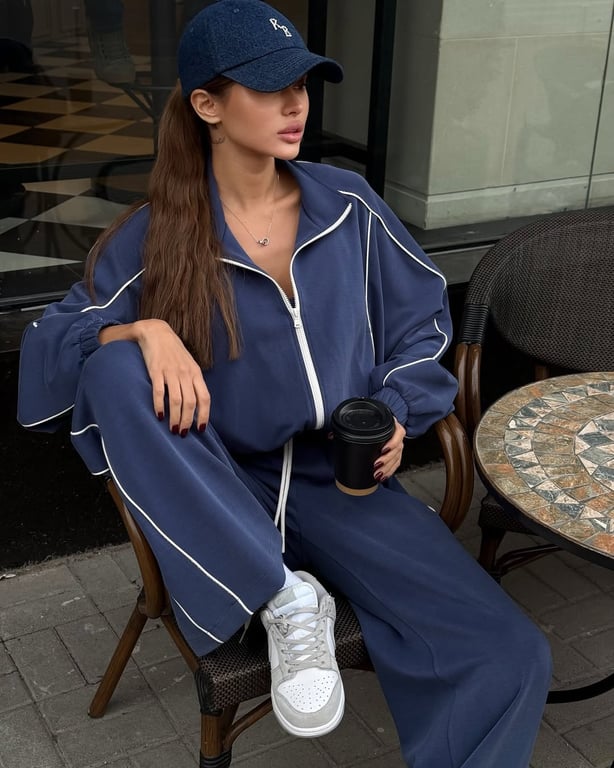 Stylish outfit ideas with a tracksuit