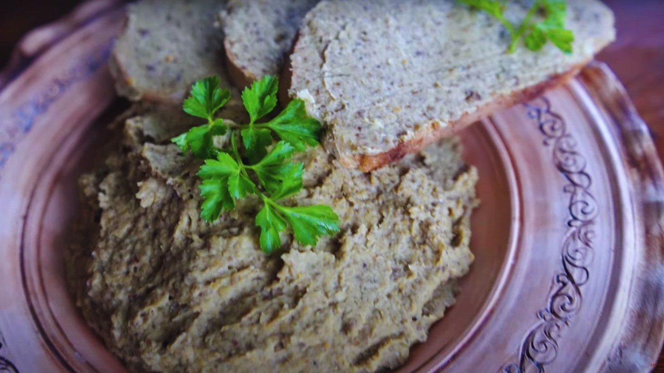 Унікальний рецепт паштету з грибами — відео рецепт