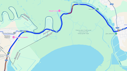 Очереди на трассе Одесса-Рени — возле Паланки сильная пробка - 285x160