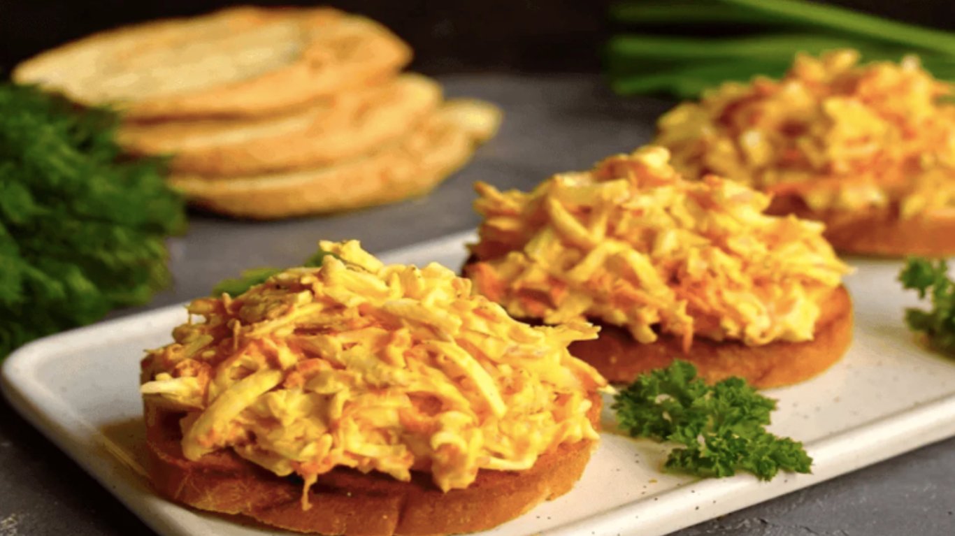 рецепт намазки для бутербродів на сніданок