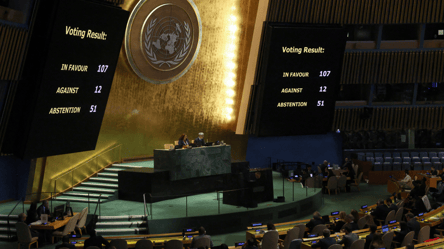 Генасамблея ООН ухвалила підтримку тривалого миру в Україні - 304x171