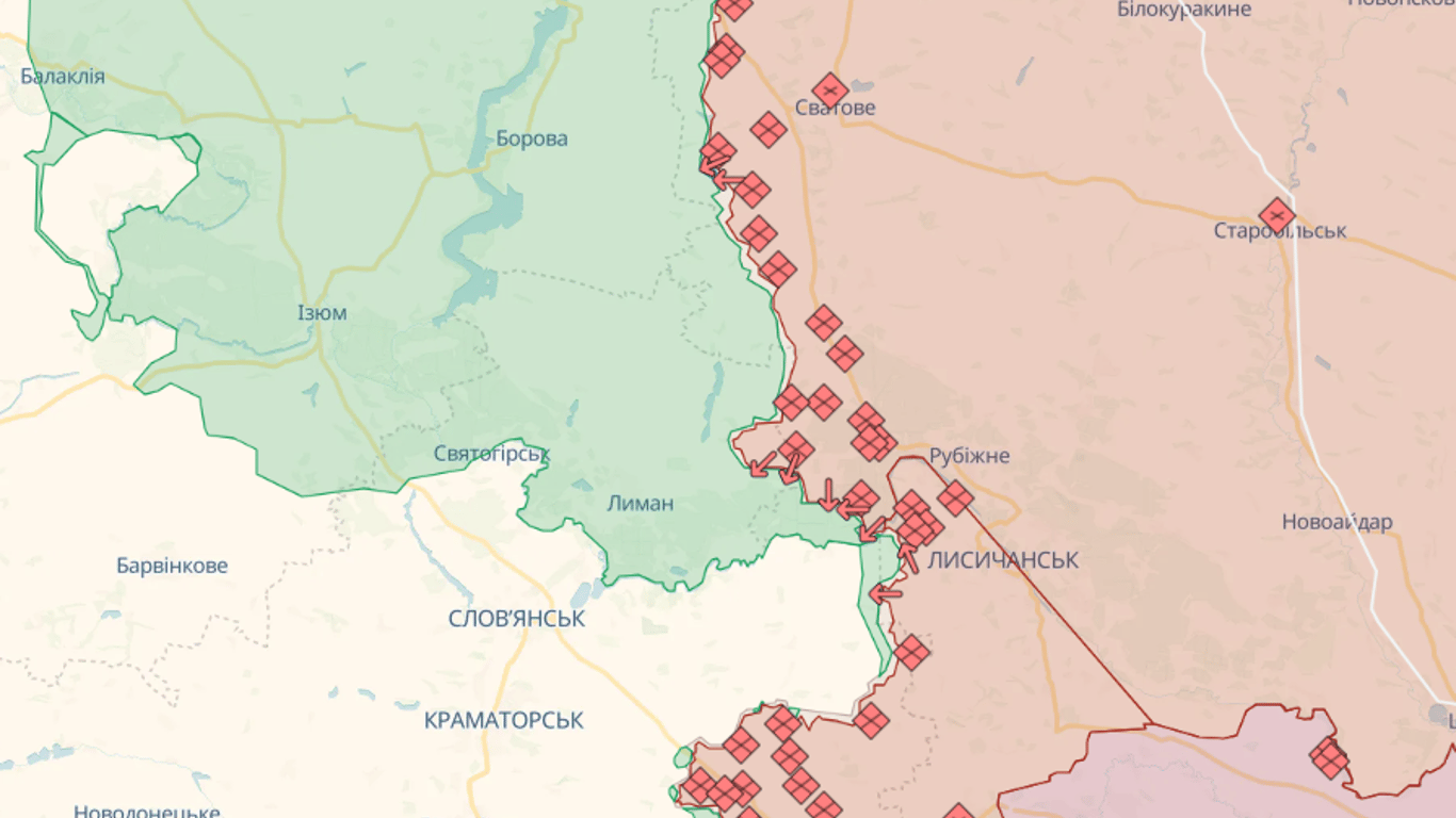 Карта бойових дій в Україні онлайн сьогодні, 02.09.2023: DeepState, Liveuamap, ISW