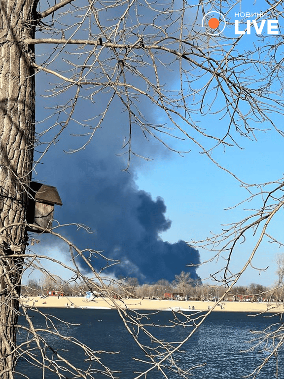 Пожежа в Київській області 22 березня