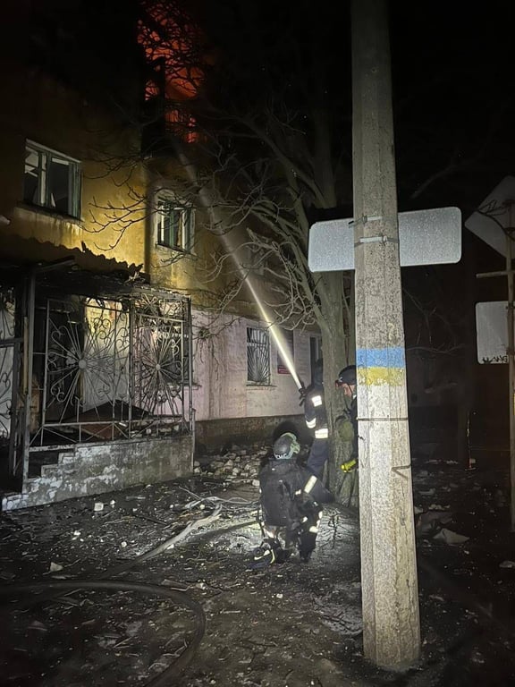 Наслідки удару по Дніпропетровщині 9 лютого