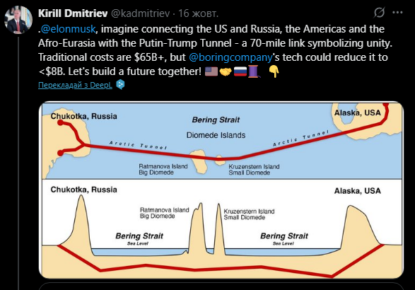 Тоннель с Чукотки на Аляску — Трамп спросил мнение Зеленского - фото 1