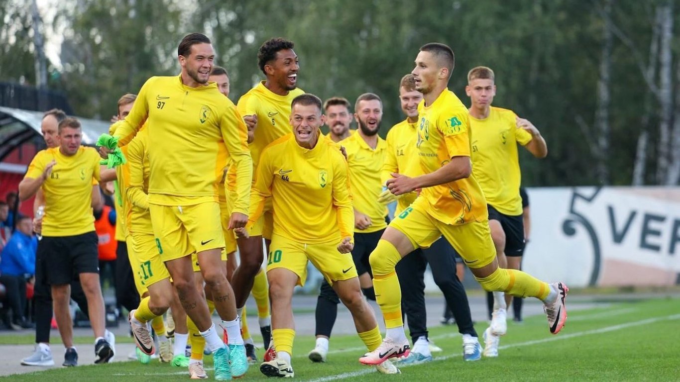 Левый Берег побеждает Минай 3:0 и занимает место Днепра-1 в УПЛ