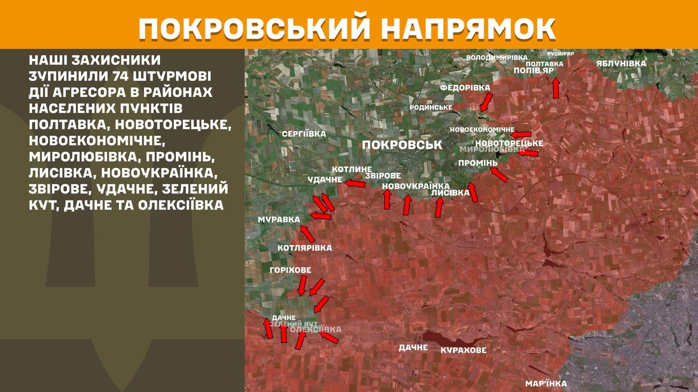 Ситуація на Покровському напрямку 23 липня