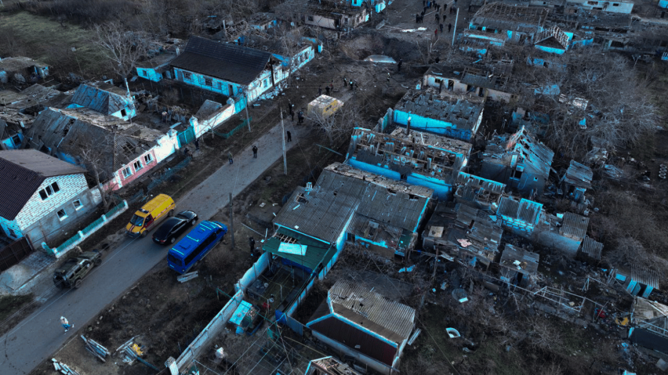 последствия обстрелов в Николаевской области