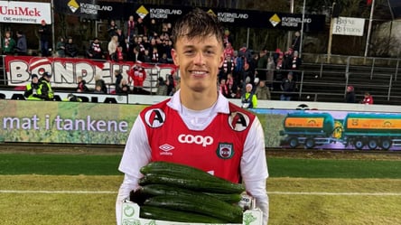 У Норвегії кращим гравцям призові видають огірками - 285x160