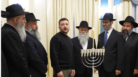 Зеленський привітав єврейські громади і юдеїв з Ханукою - 290x160